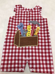 Fabri-Tech’s toolbox shortall romper